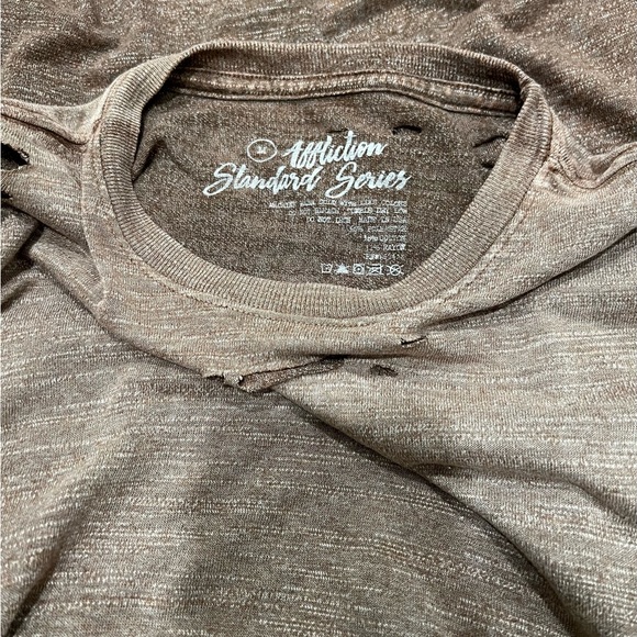 Affliction Distressed womens tee size M - Picture 2 of 4